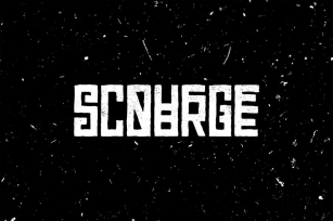 Scourge Typeface Font Download