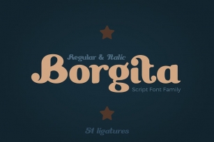 Borgita Script Family Font Download