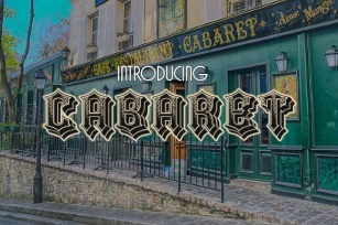 Cabaret Font Download