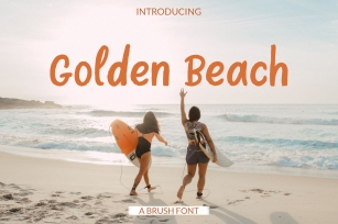 Golden Beach Font Download