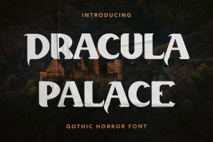 Dracula Palace Font Download