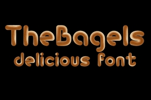 The Bagels Font Download