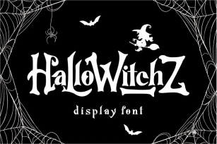 Hallo WitchZ - Halloween Display Font Font Download