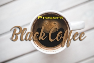 Black Coffee Font Download