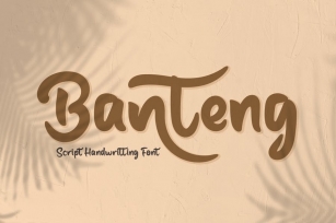 Banteng Font Download