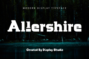 Allershire Font Download
