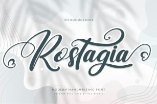Rostagia Font Download