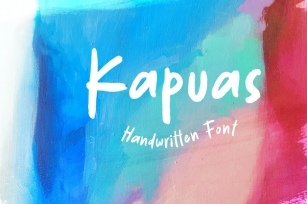 Kapuas - Handwritten Font Font Download