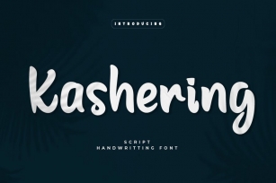Kashering Font Download