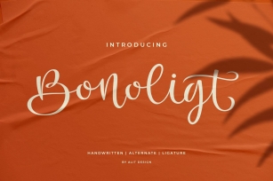 Bonoligt Typeface Font Download