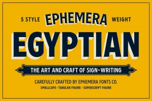 EFCO Egyptian Font Download