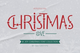 Christmas Cove Font Download