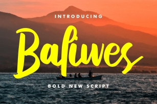 Baliwes Script Font Download