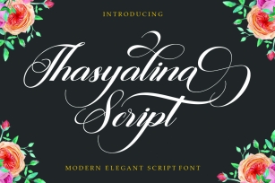 Thasyalina Script Font Download