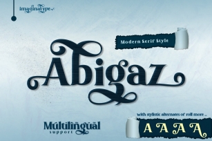 Abigaz Font Download