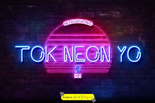Tok Neon Yo Font Download
