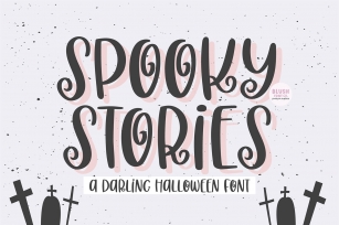 SPOOKY STORIES Cute Halloween Font Download