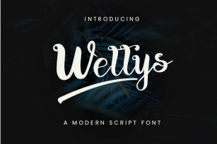 Wellys Font Download