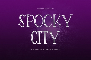 Spooky City Font Download