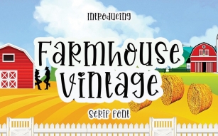 Farmhouse Vintage Font Download