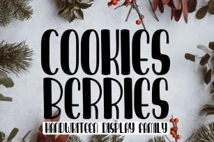 Cookies Berries Font Download