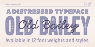 Old Bailey Font Download