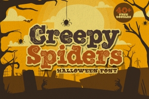 Creepy Spiders Font Download