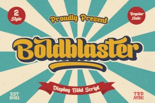 Boldblaster Font Download
