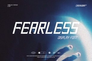 Fearless - Modern Display Font Font Download