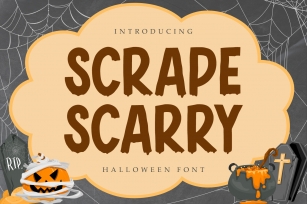 Scrape Scarry Font Download