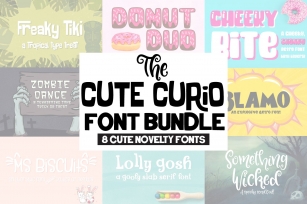 The Cute Curio Bundle! Font Download