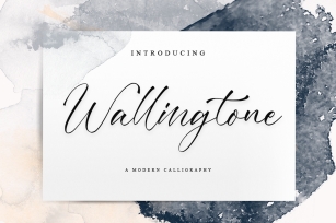 Wallingtone Font Download