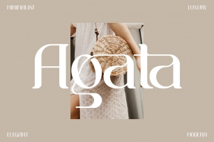 Agata Modern Display Font Download