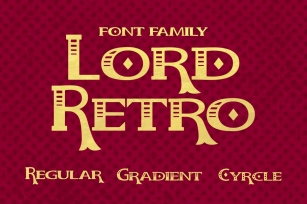 Lord Retro Family Font Download