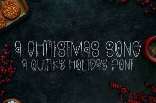 A Christmas Song Font Download