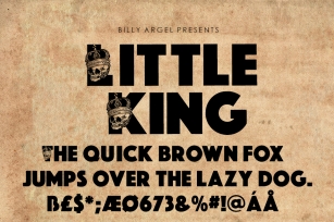 LITLLE KING Font Download
