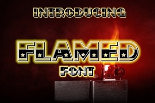 Flamed Font Download