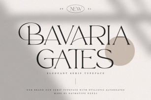 Bavaria Gates Font Download