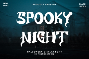 Spooky Night Font Download