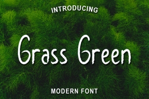 Grass Green Font Download