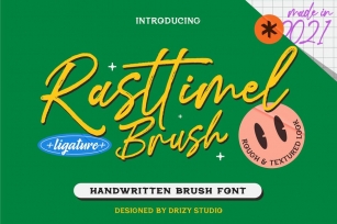 Rasttimel Brush Font Download