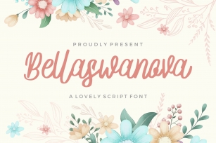 Bellaswanova Font Download