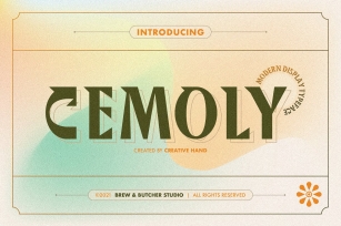 Cemoly Font Download