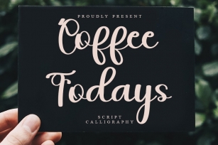Coffee Todays Font Download