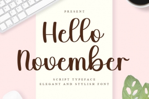 Hello November Font Download