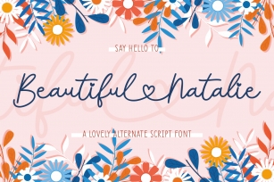 Beautiful Natalie Font Download