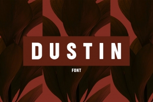 Dustin Modern Typeface Font Download
