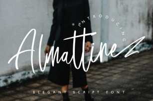 Almattine - Elegant Script Font Font Download