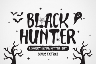 Black Hunter Font Download