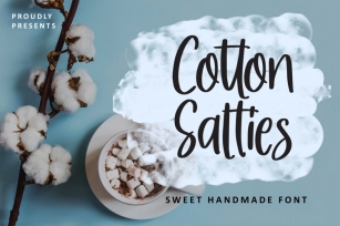Cotton Salties Font Download